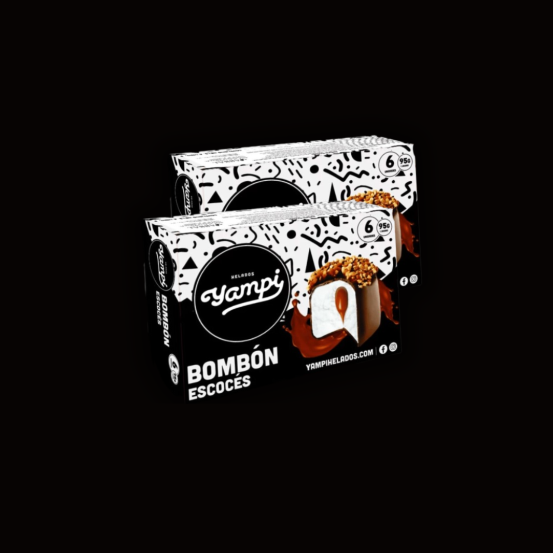 2 CAJAS DE BOMBÓN ESCOCÉS